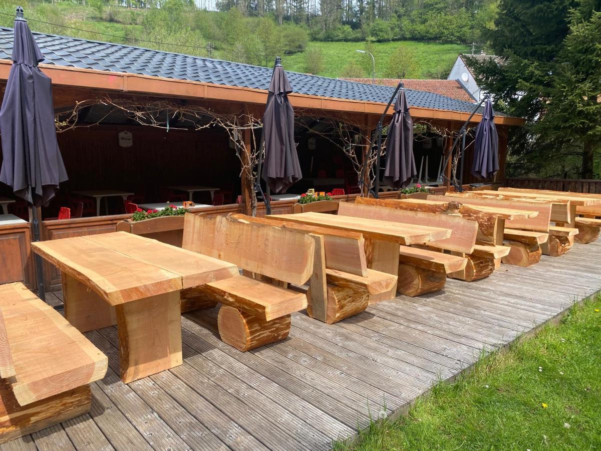 Hotel-Restaurant Theis-Muehle Biersdorf am See Bagian luar foto