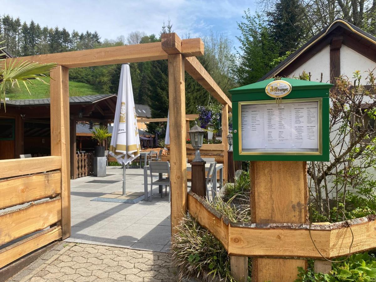 Hotel-Restaurant Theis-Muehle Biersdorf am See Bagian luar foto